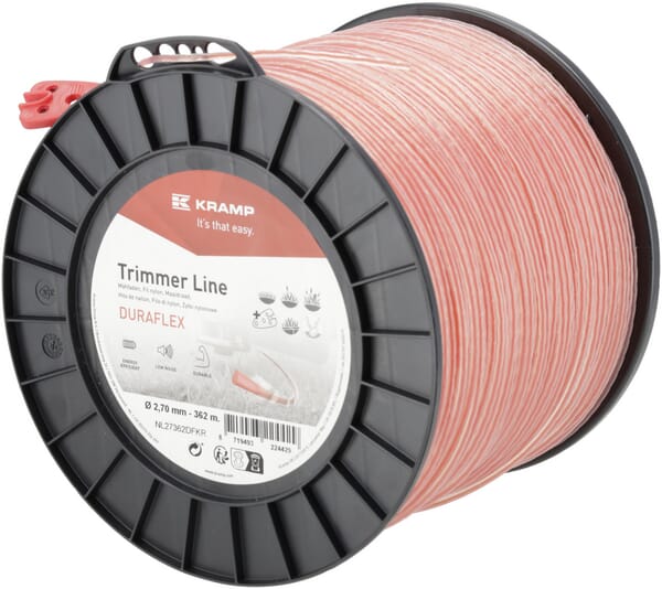 Trimmerschnur Ø2,7x362m, Kramp DuraFlex (NL27362DFKR) von Kramp
