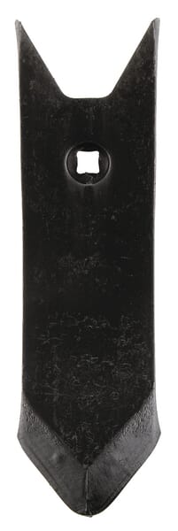 Grubberspitze 290x80x14mm, gekrümmt, 1 Loch, passend für Köckerling (506065KR) – passend für Köckerling