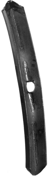 Grubberspitze 175x25x5mm, reversibel, gekrümmt, 1 Loch, passend für Universal 486895