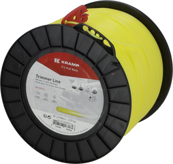 Mähfaden Ø 2.65mm 358m rund gelb Kramp (NL27358RKR) von Kramp