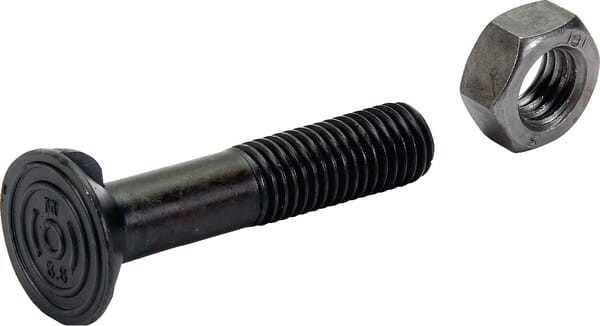 Pflugschraube, Kopftyp 2 Nasen, M14 x 70mm, 8.8, Kramp 14702N