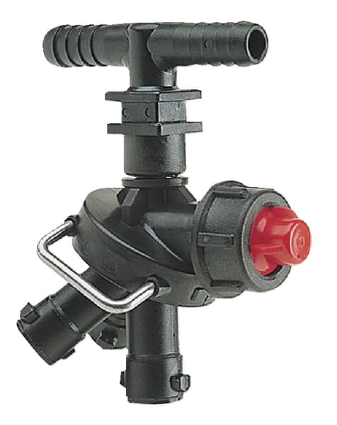Düsenhalter 3fach 3/4" Tülle aus der Kategorie Spritzgestänge und Düsen