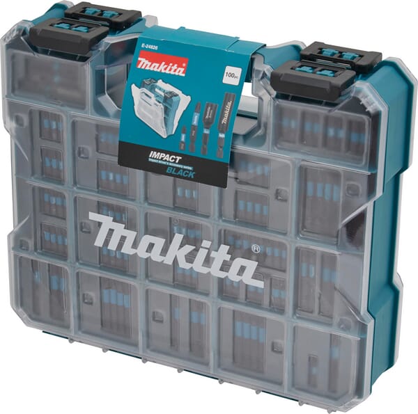 Makita Impact Black Bit-Set, 100-teilig (E24826) - unserem Sortiment für Makita Ersatzteile