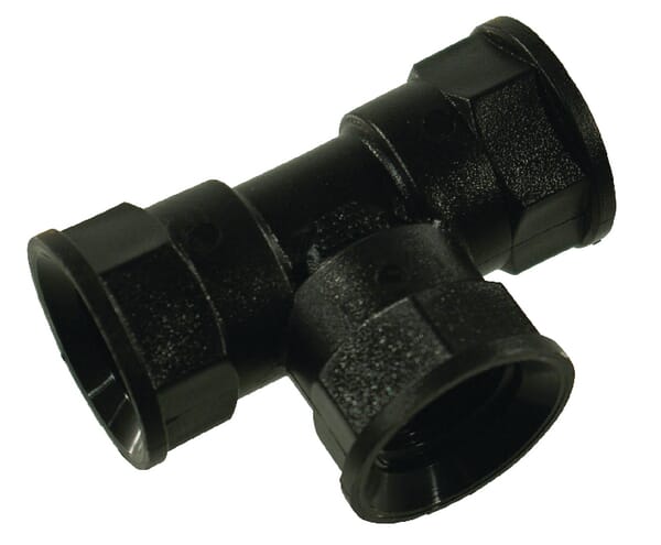 T-Stück IG 2x3/4 + 1x1/2" aus der Kategorie Schlauchanschlüsse