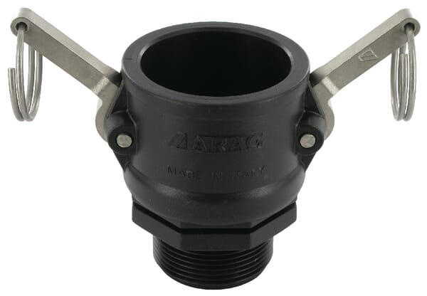 Camlock Typ B 1-1/2" Außengewinde Polypropylen aus der Kategorie Schlauchanschlüsse