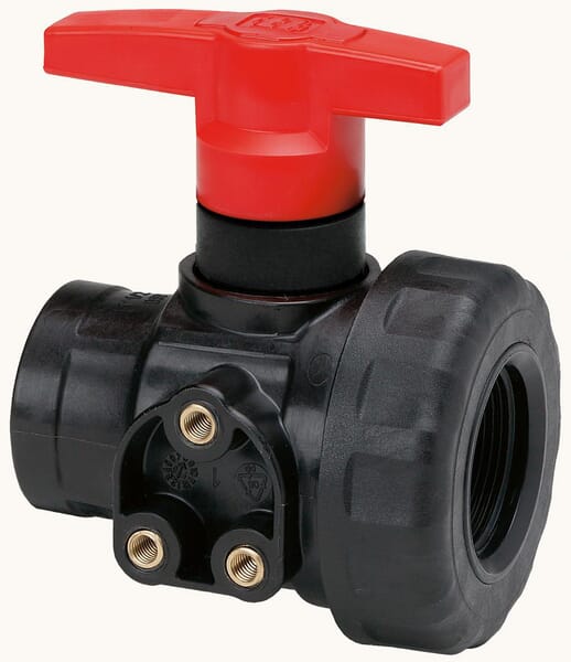 2-Wege-Kugelhahn 2" Tafeleinbau aus der Kategorie Regeltechnik