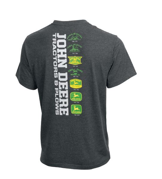 MC130017BK03 John Deere T-Shirt mit Logo-Timeline Schwarz Herren img_2 MC130017BK03 John Deere T-Shirt mit Logo-Timeline Schwarz Herren img_2
