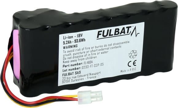 Batterie 18V 5.2 Ah Li-Ion (FB560618) von Fulbat