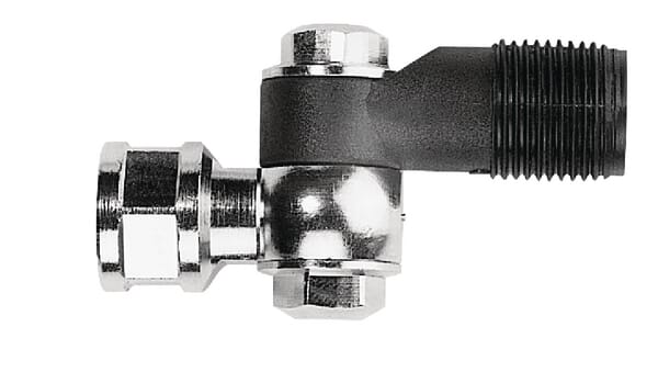 Drehgelenk 1/4"IG - 3/8"AG aus der Kategorie Spritzgestänge und Düsen