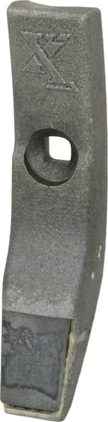 Grubberspitze 170x27mm/36x27,5mm, gehärtet, gekrümmt, 1 Loch 207053N