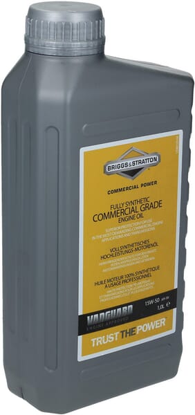 Motoröl, 1l, vollsynthetisch, SAE 15W-50 von Briggs & Stratton (100007V) von Briggs & Stratton. Aus unserem Sortiment für Verbrennungsmotoren - Briggs & Stratton