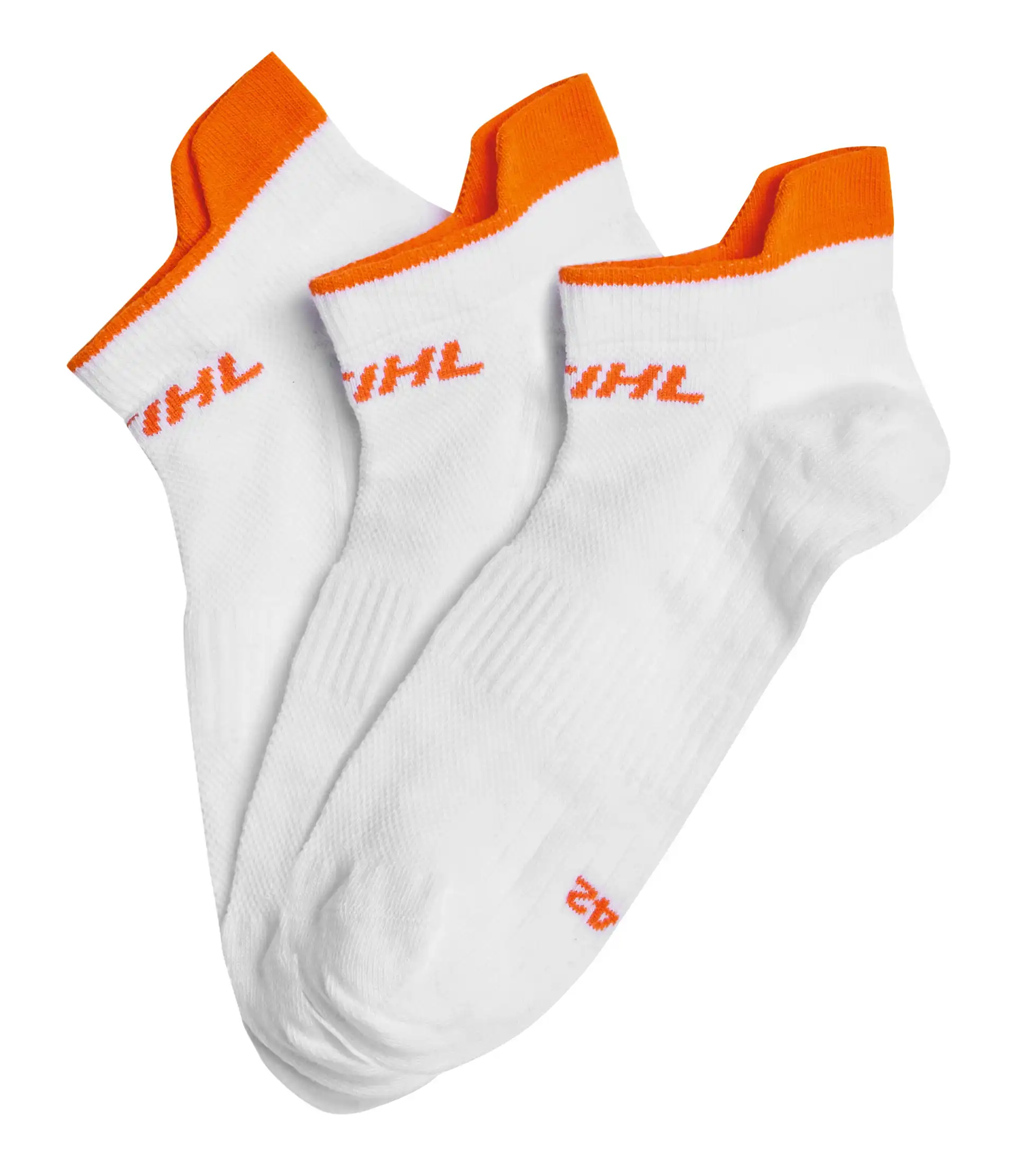 STIHL Socken SNEAKER 3er Set Weiß 042150009 04215000938