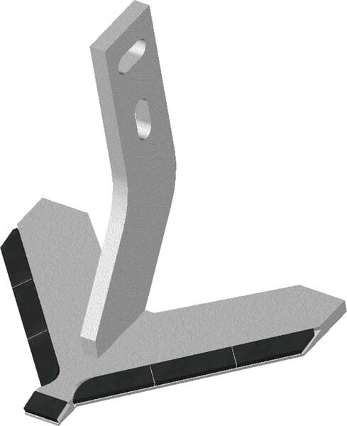 Gänsefußschar Hartmetall 200mm  BICA1254