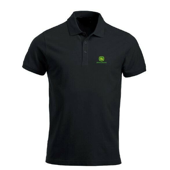 JOHN DEERE Poloshirt Herren Schwarz MCS356000083