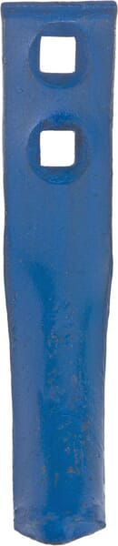 Grubberspitze 155x35x8mm, gekrümmt, 2 Löcher, passend für Marsk Stig 01010063N