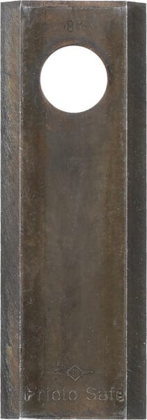 Mähmesser links / rechts 117x41x4,3 mm, Bohrung Ø 18,25 mm, geeignet für Garnier, 25er-Packung aus der Kategorie Trommel- und Scheibenmähwerk