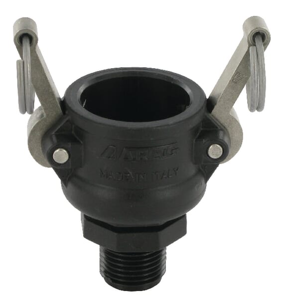 Camlock Typ B 3/4" Außengewinde 1/2" Polypropylen aus der Kategorie Schlauchanschlüsse
