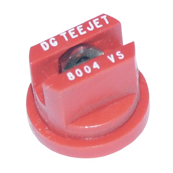Flachstrahldüse DG 80° 04 rot aus Edelstahl TeeJet aus der Kategorie Spritzgestänge und Düsen