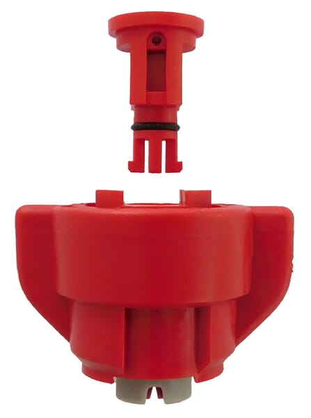 Injektordüse TD 60° 04 rot/grau Keramik Agrotop aus der Kategorie Spritzgestänge und Düsen