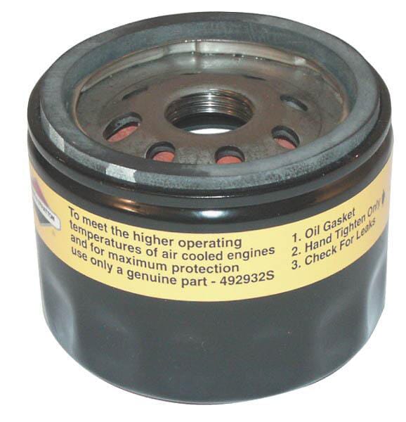Ölfilter 76x57mm (492932S) von Briggs & Stratton. Aus unserem Sortiment für Verbrennungsmotoren - Briggs & Stratton