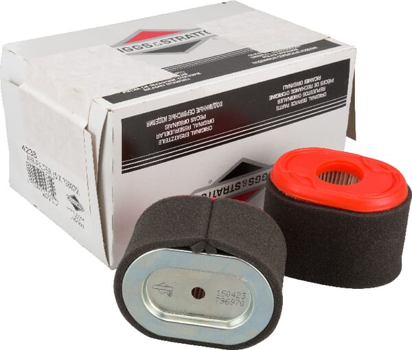 Luftfilter oval (4238) von Briggs & Stratton. Aus unserem Sortiment für Verbrennungsmotoren - Briggs & Stratton