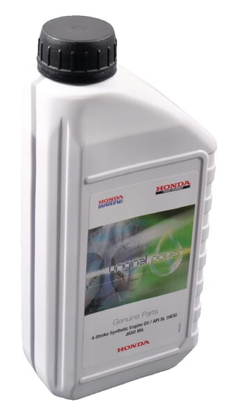 Motoröl, 1 l, synthetisch, 5W30, 4-Takt (08221777100PRO) von Honda. Aus unserem Sortiment für Verbrennungsmotoren - Honda