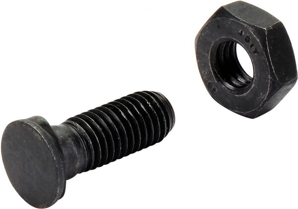 Pflugschraubemit 2 Nasen M12x30 K20 + Mutter KK033100R