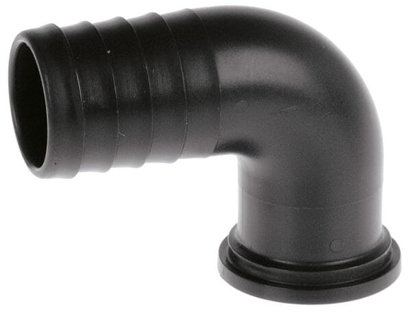 Schlauchanschluss 90° 11 mm für 1/2" Flügelmutter aus der Kategorie Schlauchanschlüsse