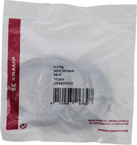 O-Ring 49x3 70 shore 10x (OR493P010) – Kramp