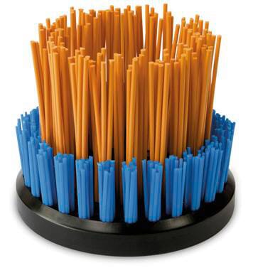 Tellerbürste Sensitiv 150mm 3-reihig Bohrung 20mm Poly 2.7mm (WB15003PP20) von Weber Brush Systems
