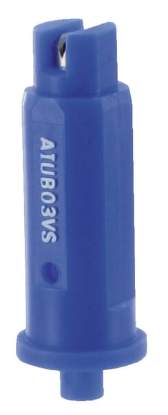 Injektordüse AIUB 85° blau V2A aus der Kategorie Spritzgestänge und Düsen
