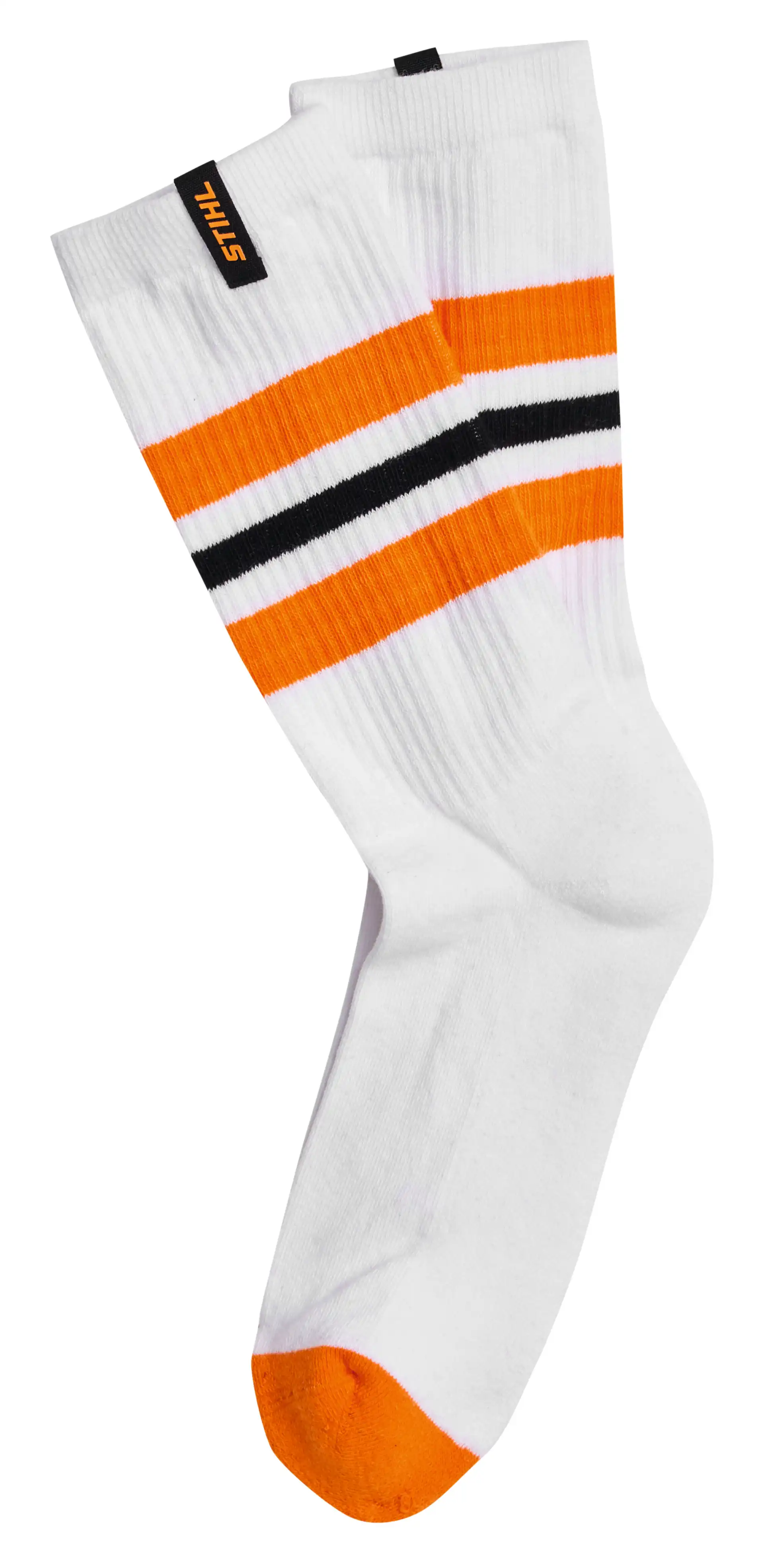 04215001038 STIHL Socken STRIPES 3er Set Schwarz / Weiß / Grau 042150010 img_2