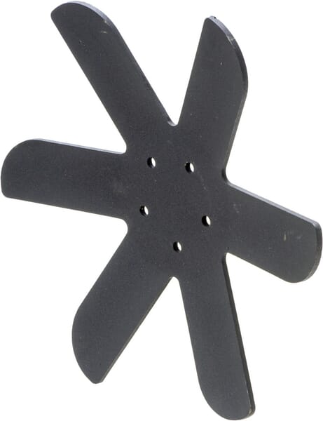 Spatenscheibe, rechts, 520x8 mm, 5 Löcher (00311080N) – Kramp