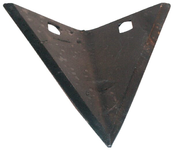 Häuflerspitze 120x125x5mm, flach, 2 Löcher, passend für Hassia HA006670N