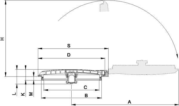 Klappdeckel m. Sperre Bef. ob aus der Kategorie Tanks und Filter