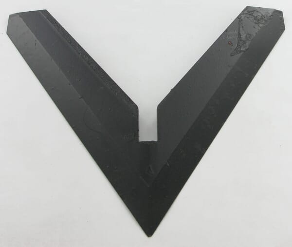 Hackschar ohne Stiel 220 mm Hardox® Material ZV22H