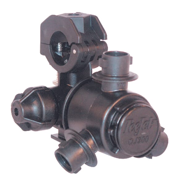 Düsenhalter 3fach f. 25mm Rohr aus der Kategorie Spritzgestänge und Düsen