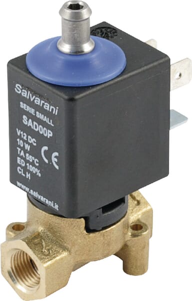 Elektr. 1/8" 3-Wege-Ventil 12V aus der Kategorie Regeltechnik