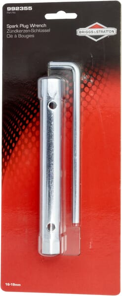 Kombi-Zündkerzenschlüssel 16x19mm (992355) von Briggs & Stratton. Aus unserem Sortiment für Verbrennungsmotoren - Briggs & Stratton