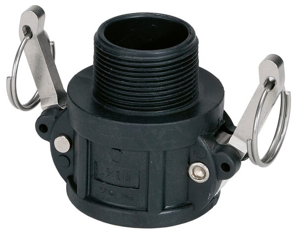 Camlock Typ B 3" Außengewinde Polypropylen aus der Kategorie Schlauchanschlüsse