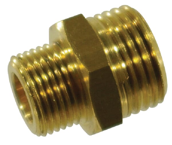 Doppelnippel 3/8"-1/2" AG aus der Kategorie Schlauchanschlüsse