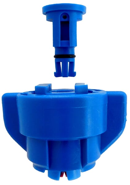 Injektordüse TD 60° 03 blau/blau Keramik Agrotop aus der Kategorie Spritzgestänge und Düsen