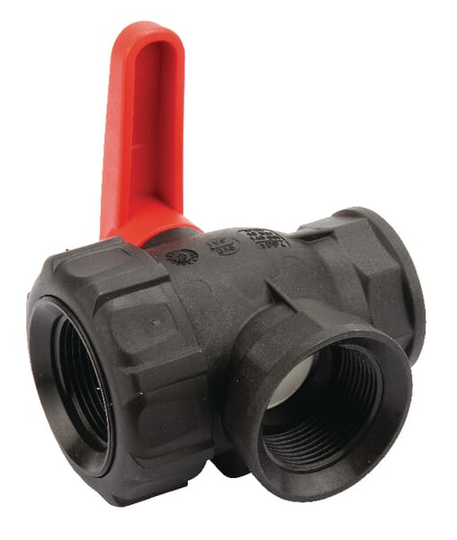 Kugelhahn 1 1/4" innen 3-Wege aus der Kategorie Regeltechnik