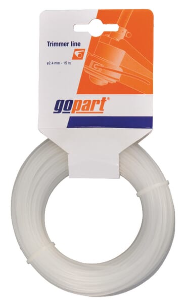 Mähfaden Ø 2.65mm 15m rund weiß gopart (NL2715RGP) von gopart