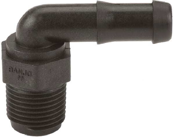 Schlauchtülle 1/2" AG NPT x 1/2" 90° aus der Kategorie Schlauchanschlüsse