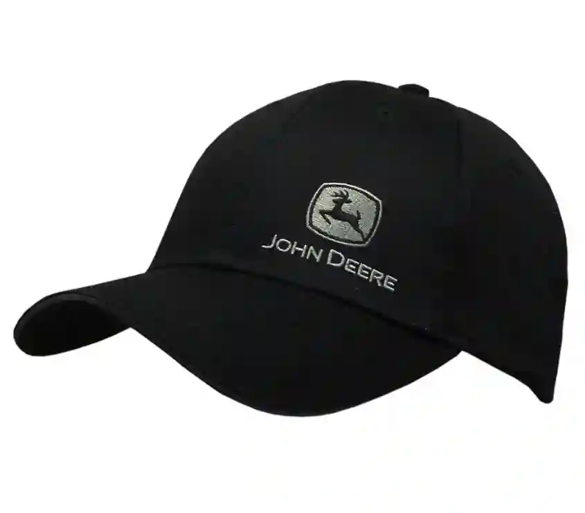 JOHN DEERE Cap mit Logo Kappe Schwarz