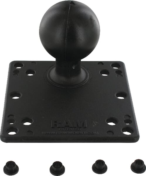 Quadratische VESA 75 & 100mm Basis, Größe D / 2,25 "Kugel aus der Kategorie GPS- und Lenksysteme