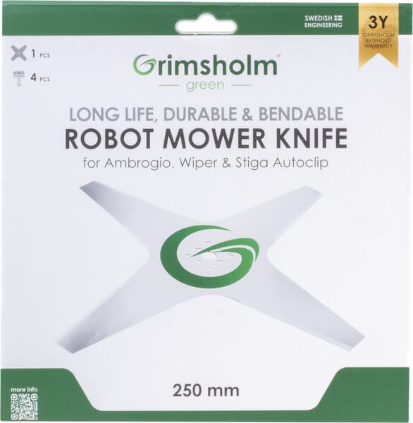 Messer, passend zu Mähroboter Stiga Autoclip, 25 cm (FGP122) von Grimsholm