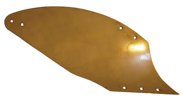 Streichblech R. zyl. flach 14" Goizin 011514