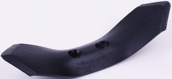 Grubberspitze 260x43mm/65x6mm, reversibel, gekrümmt, 2 Löcher (105000483N) – passend für Kongskilde